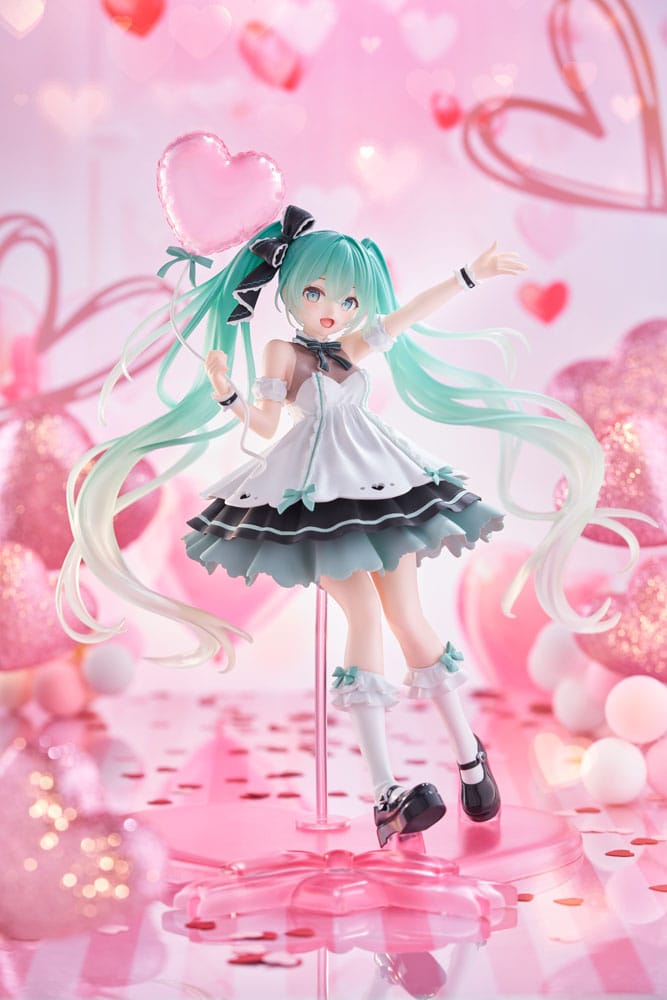 Hatsune Miku AMP+ PVC Statue Hatsune Miku Birthday 2025 Party Ver. 21 cm Prizefiguren Yokina