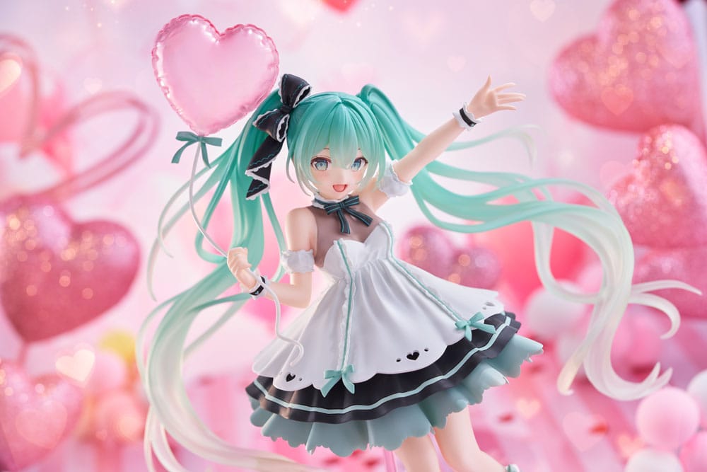 Hatsune Miku AMP+ PVC Statue Hatsune Miku Birthday 2025 Party Ver. 21 cm Prizefiguren Yokina