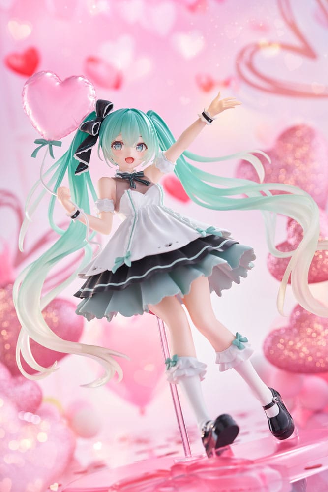 Hatsune Miku AMP+ PVC Statue Hatsune Miku Birthday 2025 Party Ver. 21 cm Prizefiguren Yokina