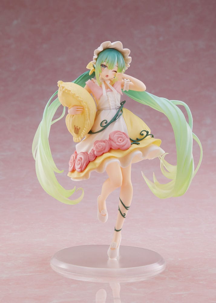 Hatsune Miku PVC Statue Hatsune Miku Wonderland Sleeping Beauty Reissue 18 cm Prizefiguren Yokina