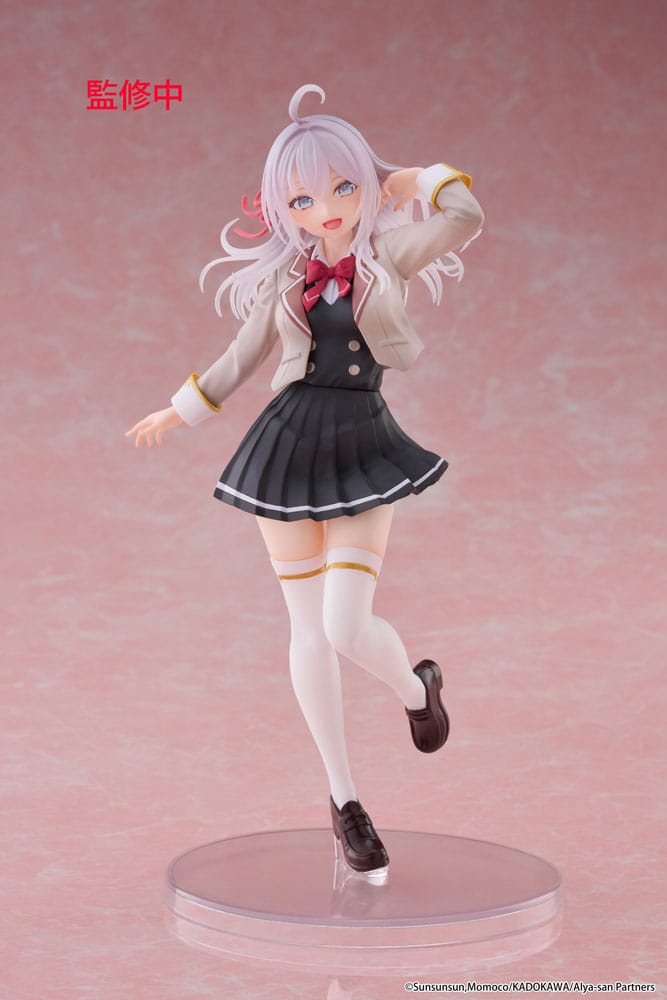 Alya Sometimes Hides Her Feelings in Russian Coreful PVC Statue Alya School Uniform Ver. 18 cm Prizefiguren Yokina