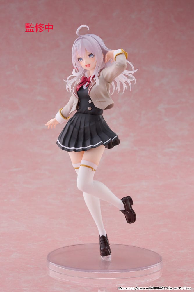 Alya Sometimes Hides Her Feelings in Russian Coreful PVC Statue Alya School Uniform Ver. 18 cm Prizefiguren Yokina