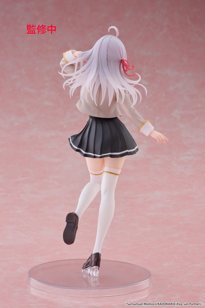 Alya Sometimes Hides Her Feelings in Russian Coreful PVC Statue Alya School Uniform Ver. 18 cm Prizefiguren Yokina