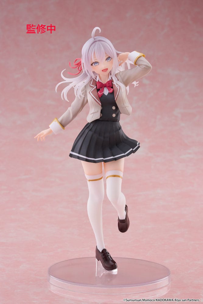 Alya Sometimes Hides Her Feelings in Russian Coreful PVC Statue Alya School Uniform Ver. 18 cm Prizefiguren Yokina