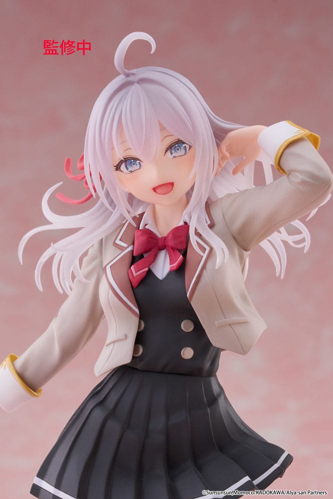 Alya Sometimes Hides Her Feelings in Russian Coreful PVC Statue Alya School Uniform Ver. 18 cm Prizefiguren Yokina