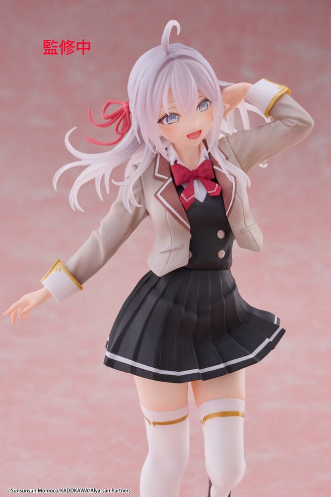 Alya Sometimes Hides Her Feelings in Russian Coreful PVC Statue Alya School Uniform Ver. 18 cm Prizefiguren Yokina