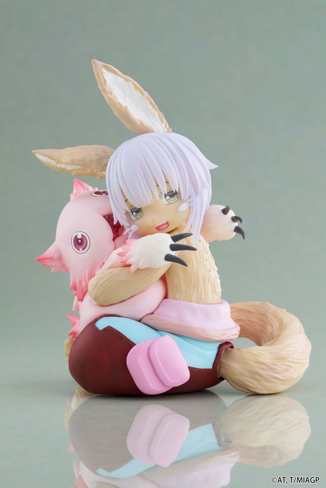 Made in Abyss: The Golden City of the Scorching Sun PVC Statue Desktop Cute Figure Nanachi & Mitty Reissue 13 cm Prizefiguren Yokina