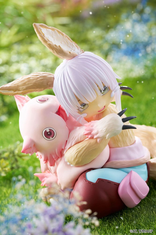 Made in Abyss: The Golden City of the Scorching Sun PVC Statue Desktop Cute Figure Nanachi & Mitty Reissue 13 cm Prizefiguren Yokina