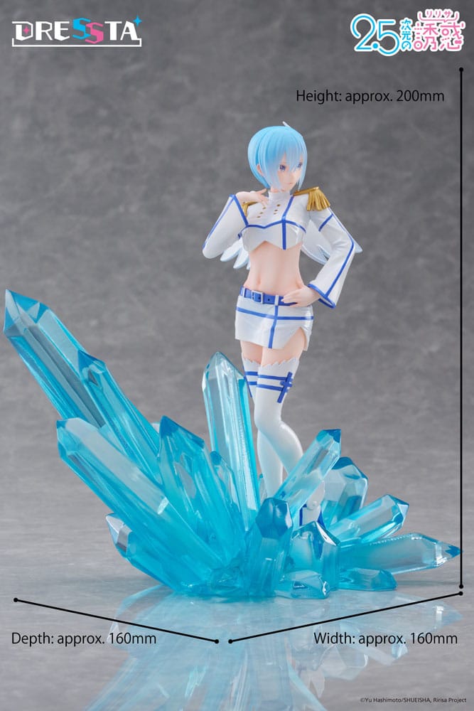 2.5 Dimensional Seduction Dressta PVC Statue Nokiel 20 cm Prizefiguren Yokina