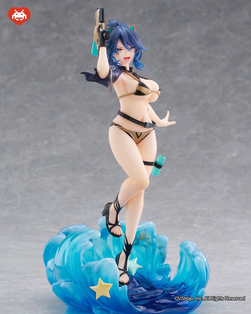 VTuber VShojo Dressta PVC Statue Kson 23 cm Prizefiguren Yokina