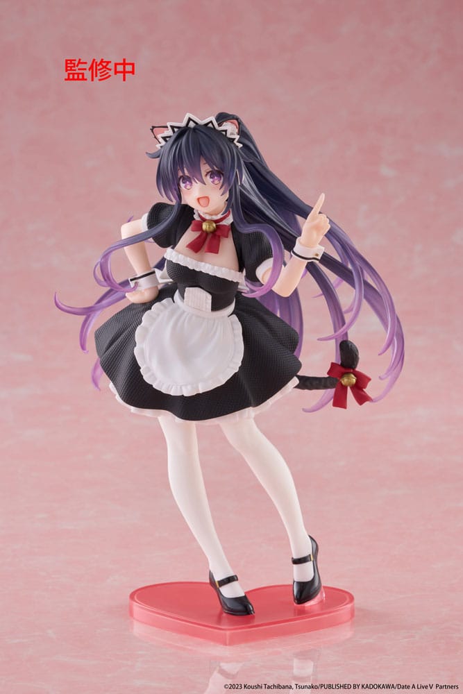 Date A Live V Coreful PVC Statue Tohka Yatogami Cat Ear Maid Ver. 18 cm Prizefiguren Yokina