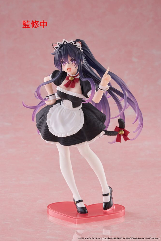 Date A Live V Coreful PVC Statue Tohka Yatogami Cat Ear Maid Ver. 18 cm Prizefiguren Yokina