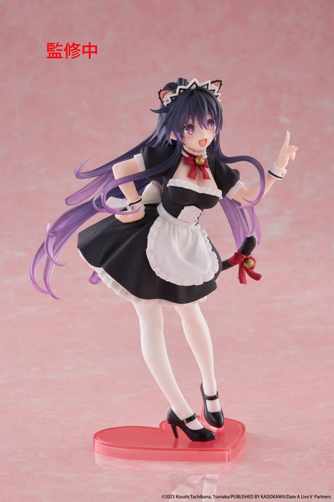 Date A Live V Coreful PVC Statue Tohka Yatogami Cat Ear Maid Ver. 18 cm Prizefiguren Yokina