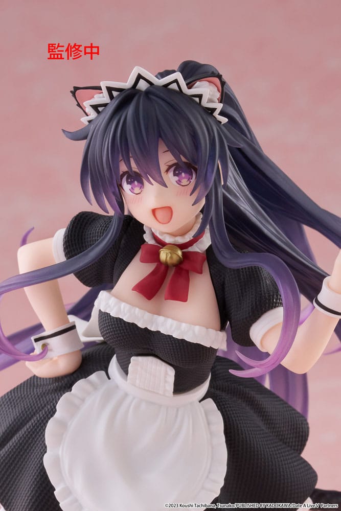 Date A Live V Coreful PVC Statue Tohka Yatogami Cat Ear Maid Ver. 18 cm Prizefiguren Yokina