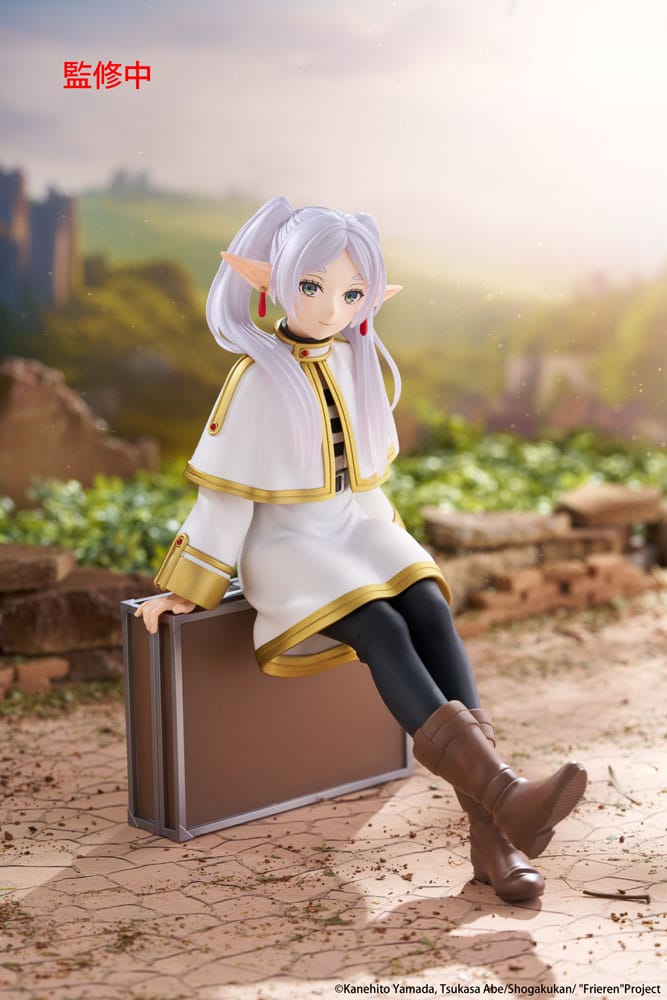 Frieren: Beyond Journey's End PVC Statue Desktop Cute Figure Frieren Trunk Case Ver. 13 cm Prizefiguren Yokina