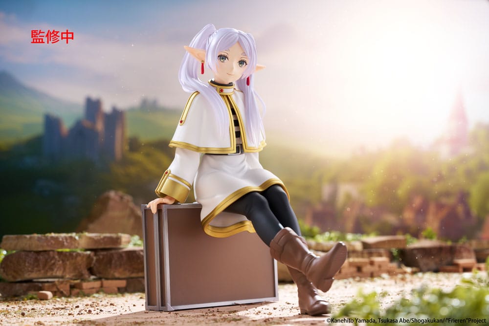 Frieren: Beyond Journey's End PVC Statue Desktop Cute Figure Frieren Trunk Case Ver. 13 cm Prizefiguren Yokina