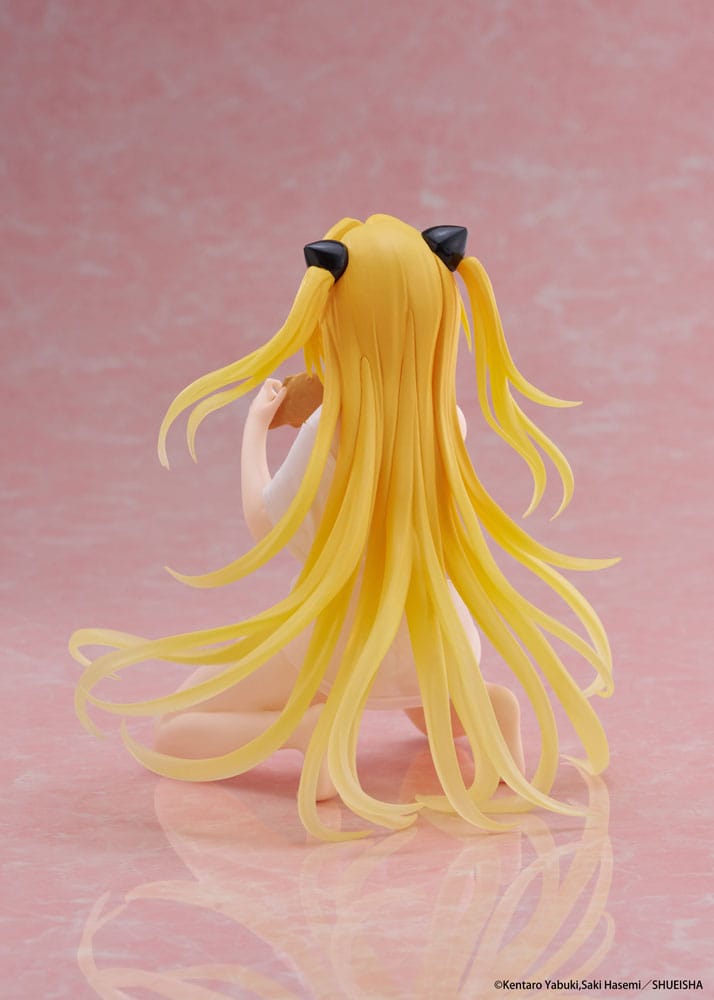 To Love-Ru Darkness PVC Statue Desktop Cute Figure Golden Darkness Roomwear Ver. 13 cm Prizefiguren Yokina