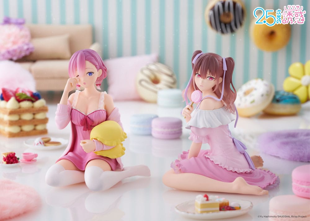 2.5 Dimensional Seduction Newley Written Taito Kuji Online PVC Statue Lilysa Amano 11 cm Prizefiguren Yokina