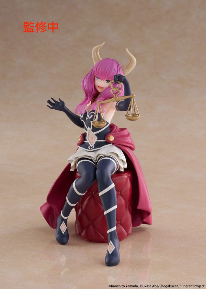 Frieren: Beyond Journey's End PVC Statue Desktop Cute Figure Aura the guillotine 13 cm Prizefiguren Yokina