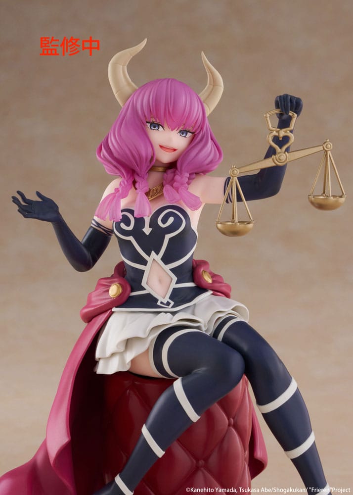 Frieren: Beyond Journey's End PVC Statue Desktop Cute Figure Aura the guillotine 13 cm Prizefiguren Yokina