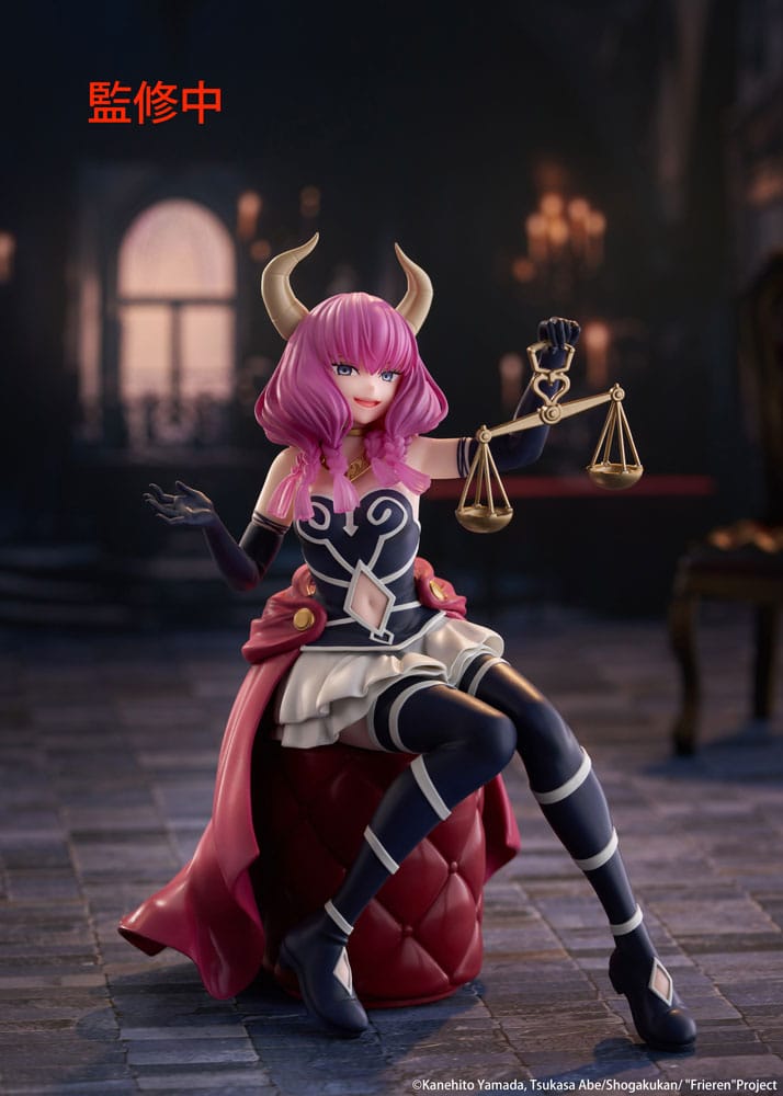 Frieren: Beyond Journey's End PVC Statue Desktop Cute Figure Aura the guillotine 13 cm Prizefiguren Yokina