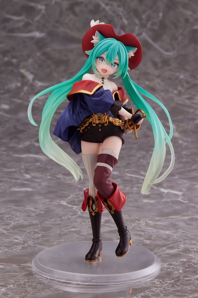Hatsune Miku PVC Statue Hatsune Miku Wonderland Puss in Boots 18 cm Prizefiguren Yokina