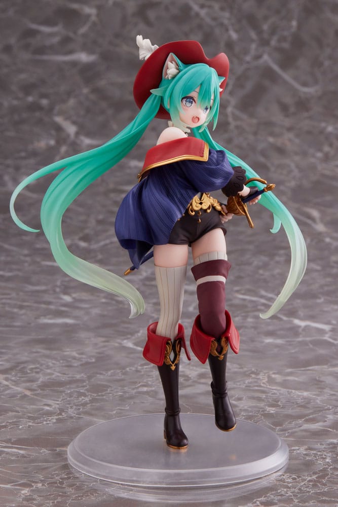 Hatsune Miku PVC Statue Hatsune Miku Wonderland Puss in Boots 18 cm Prizefiguren Yokina