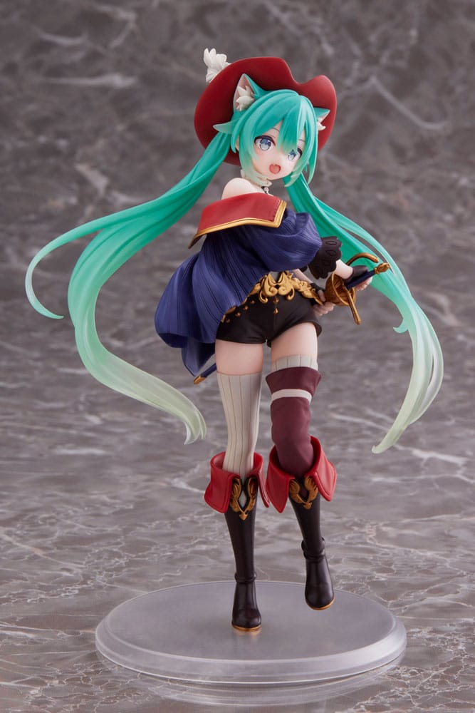 Hatsune Miku PVC Statue Hatsune Miku Wonderland Puss in Boots 18 cm Prizefiguren Yokina