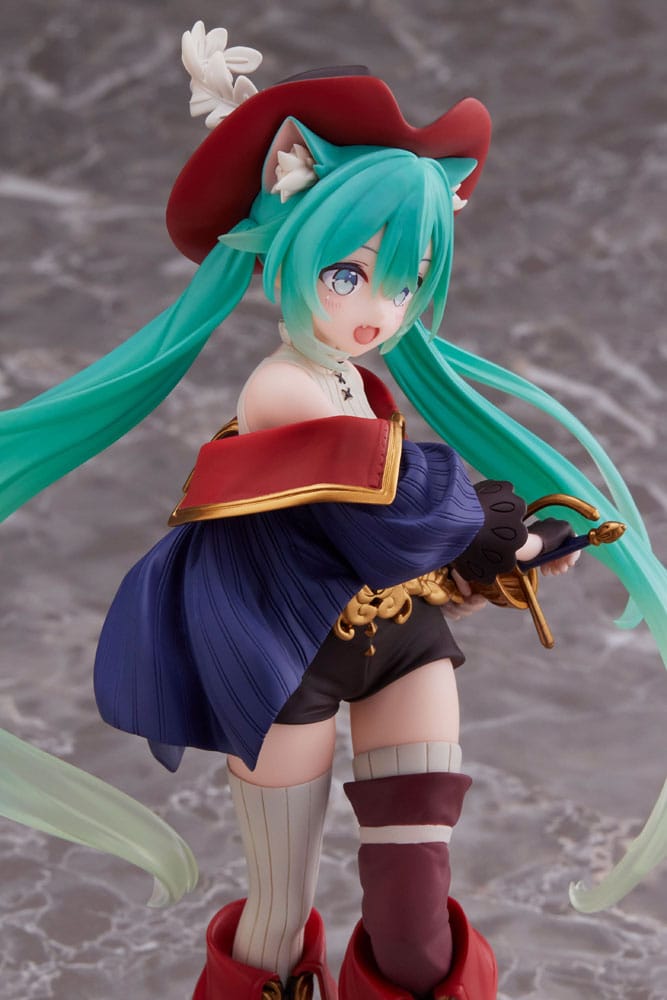Hatsune Miku PVC Statue Hatsune Miku Wonderland Puss in Boots 18 cm Prizefiguren Yokina