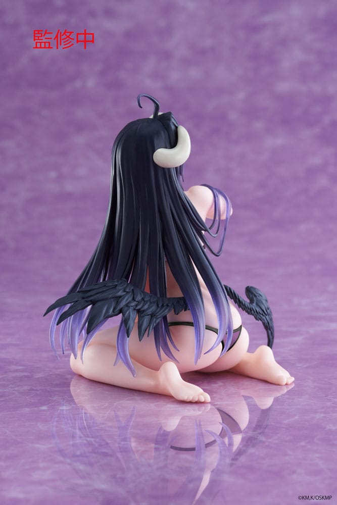 Overlord IV PVC Statue Desktop Albedo Swimsuit Ver. Renewal Edition 13 cm Prizefiguren Yokina