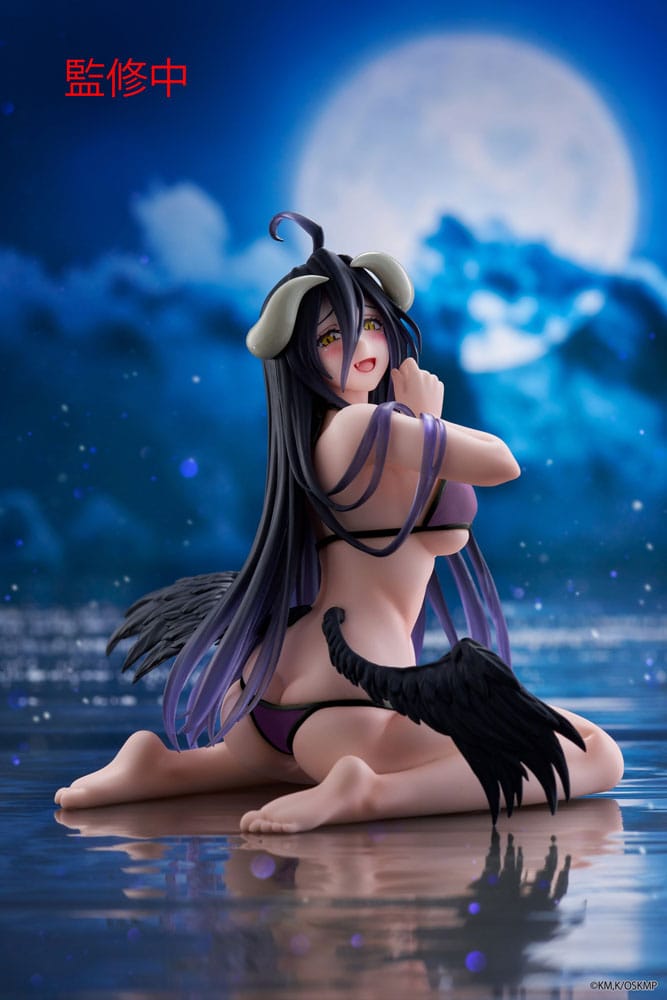 Overlord IV PVC Statue Desktop Albedo Swimsuit Ver. Renewal Edition 13 cm Prizefiguren Yokina