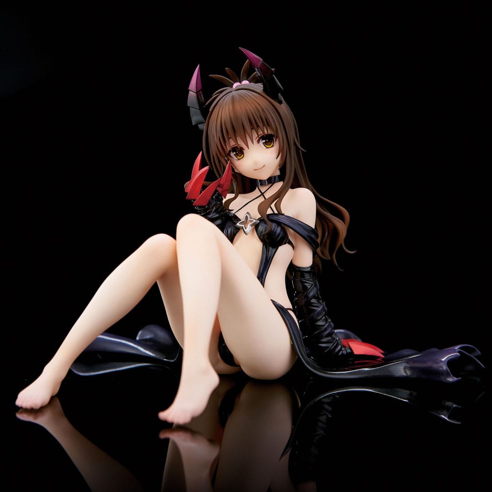 To Love-Ru Darkness PVC Statue 1/6 Yuuki Mikan Darkness Ver. Renewal Package Edition 15 cm Scalefiguren Yokina