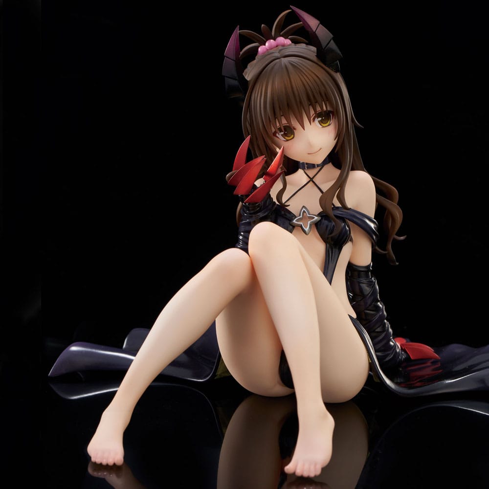 To Love-Ru Darkness PVC Statue 1/6 Yuuki Mikan Darkness Ver. Renewal Package Edition 15 cm Scalefiguren Yokina