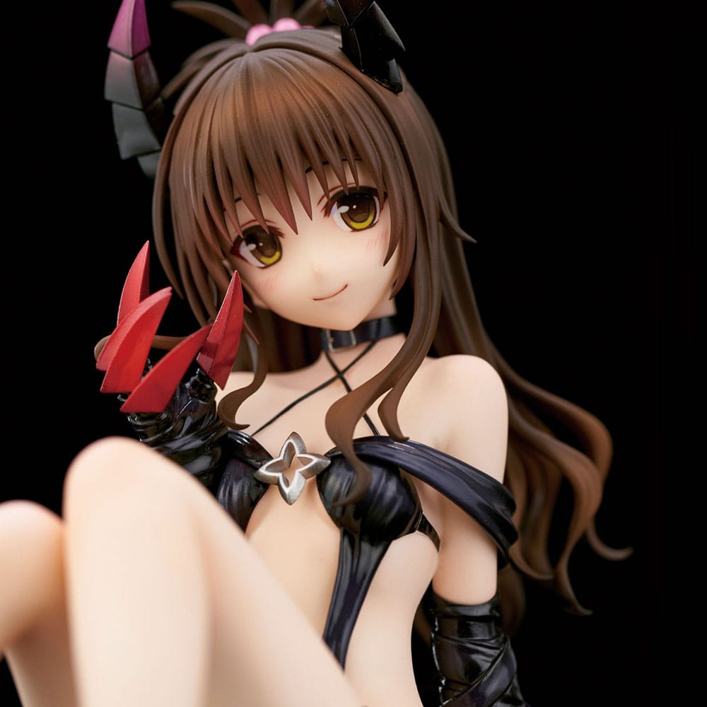 To Love-Ru Darkness PVC Statue 1/6 Yuuki Mikan Darkness Ver. Renewal Package Edition 15 cm Scalefiguren Yokina
