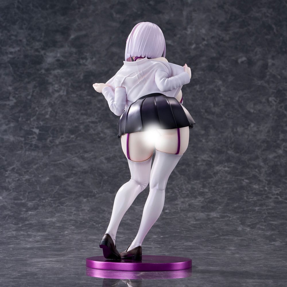 Original Character PVC Statue Silver-haired girl Illustration by Mitsudoue 25 cm Hentai Yokina