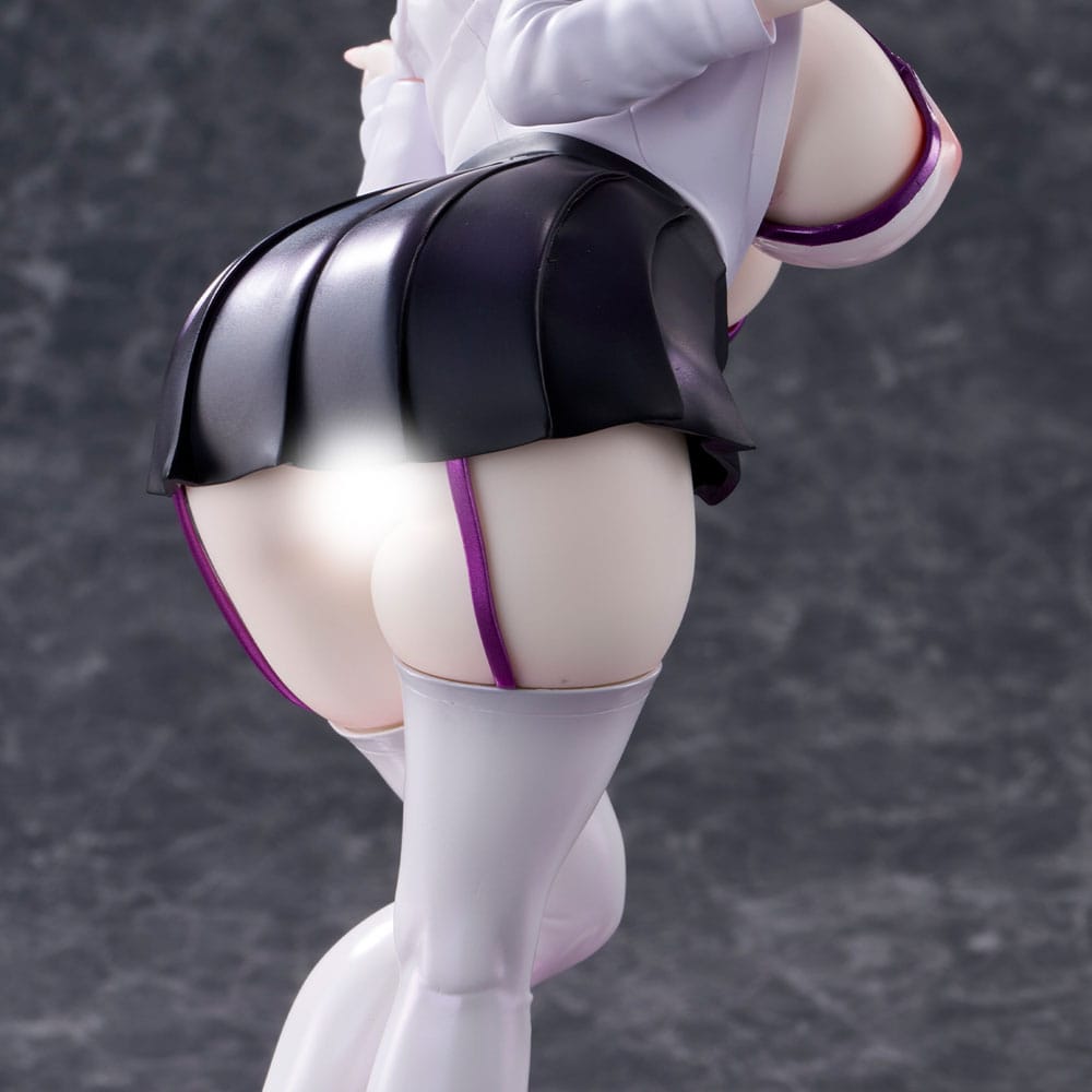 Original Character PVC Statue Silver-haired girl Illustration by Mitsudoue 25 cm Hentai Yokina