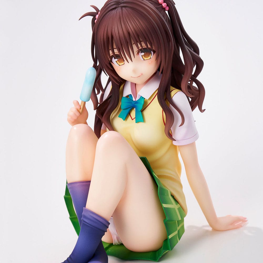 To Love-Ru Darkness Statue PVC School Uniform Series Mikan Yuki High School Student Ver. 15 cm Prizefiguren Yokina