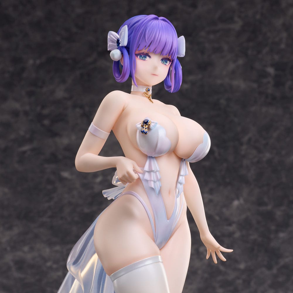 Original Character PVC Statue 1/6 White Queen Lume Illustrated by Chrysa 29 cm Scalefiguren Yokina