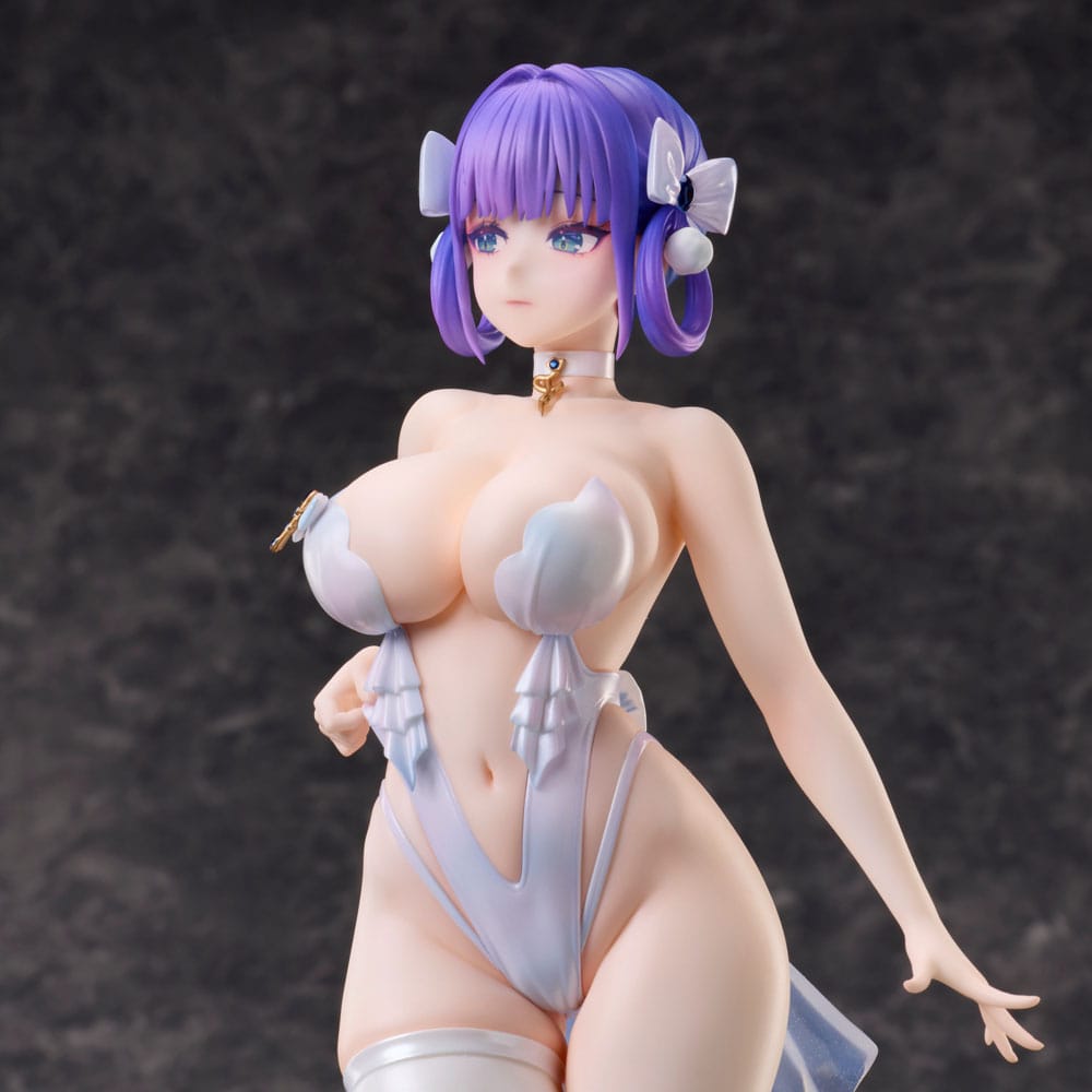 Original Character PVC Statue 1/6 White Queen Lume Illustrated by Chrysa 29 cm Scalefiguren Yokina