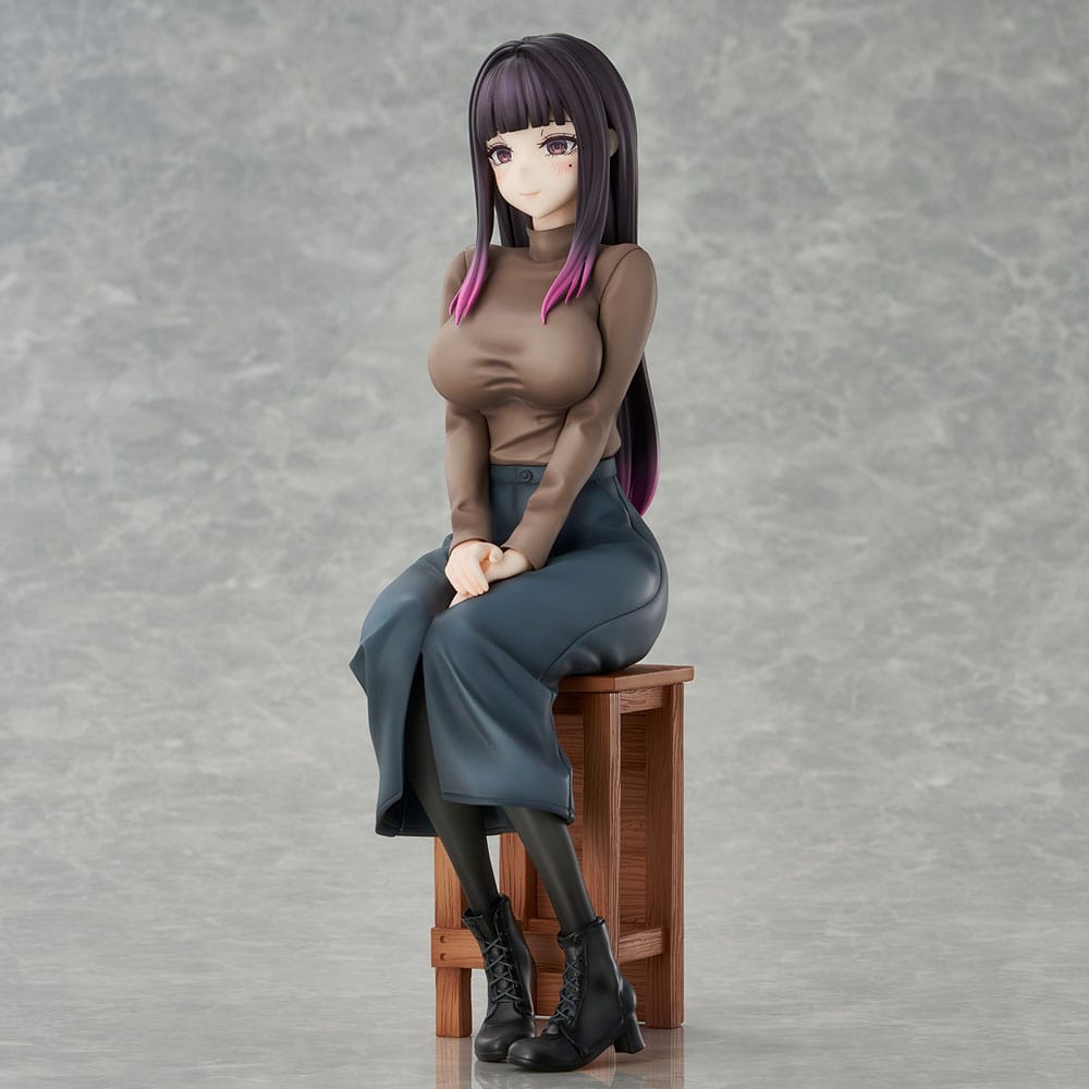 Original Character PVC Statue Reika-sensei of the Art Club Illustrated by Anteiru 22 cm Prizefiguren Yokina
