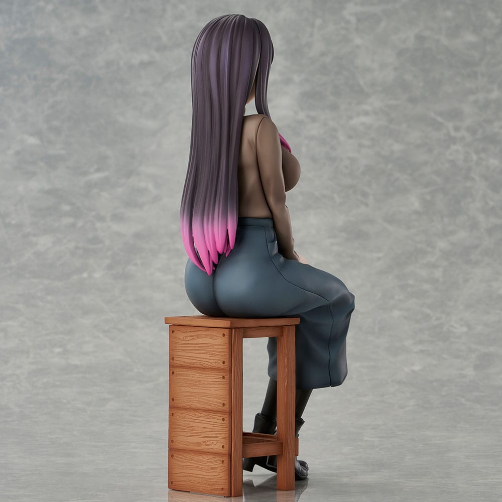 Original Character PVC Statue Reika-sensei of the Art Club Illustrated by Anteiru 22 cm Prizefiguren Yokina