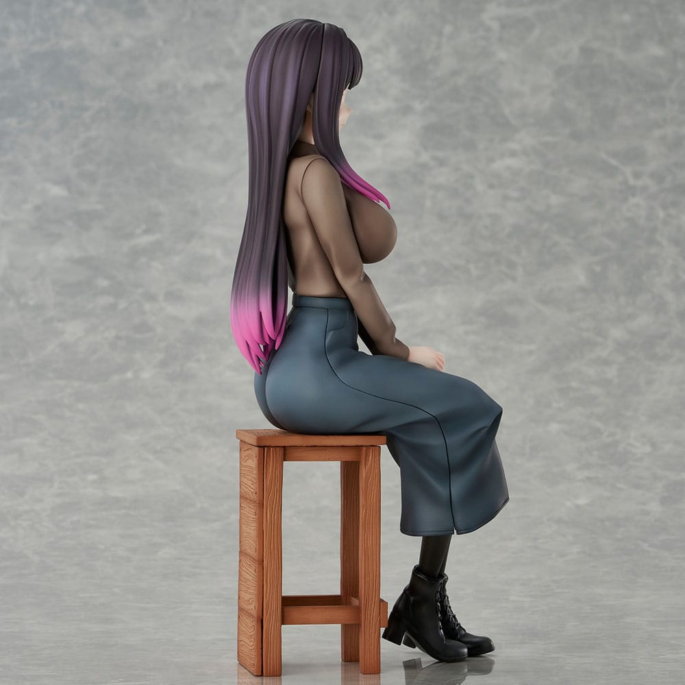 Original Character PVC Statue Reika-sensei of the Art Club Illustrated by Anteiru 22 cm Prizefiguren Yokina