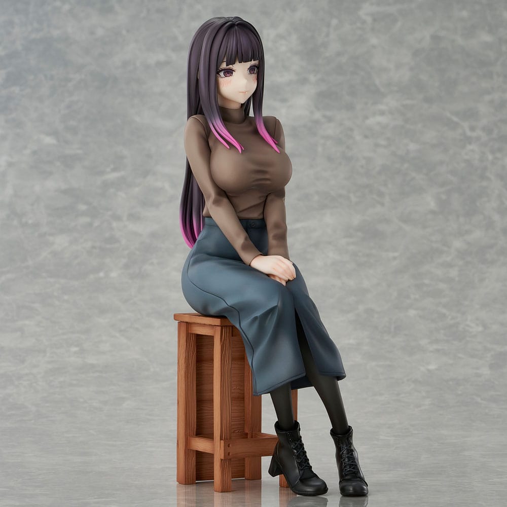 Original Character PVC Statue Reika-sensei of the Art Club Illustrated by Anteiru 22 cm Prizefiguren Yokina