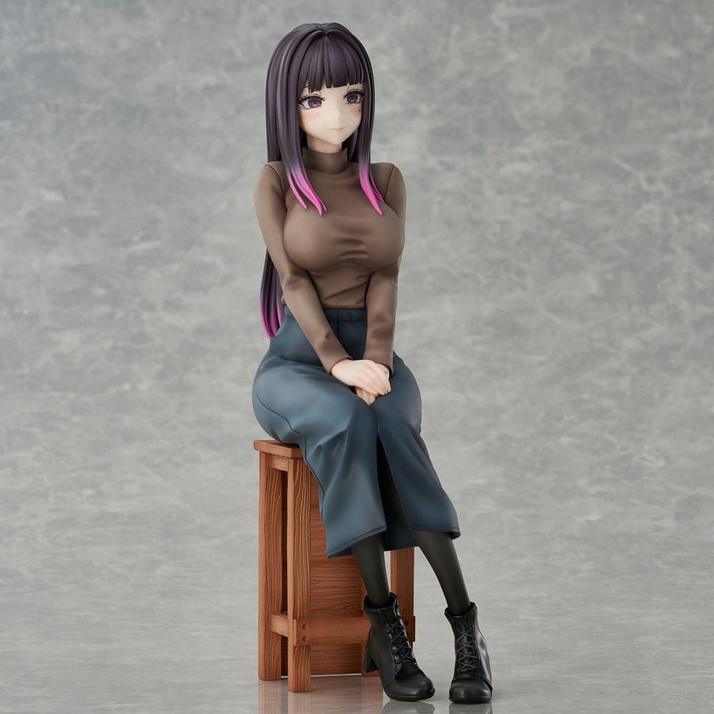 Original Character PVC Statue Reika-sensei of the Art Club Illustrated by Anteiru 22 cm Prizefiguren Yokina