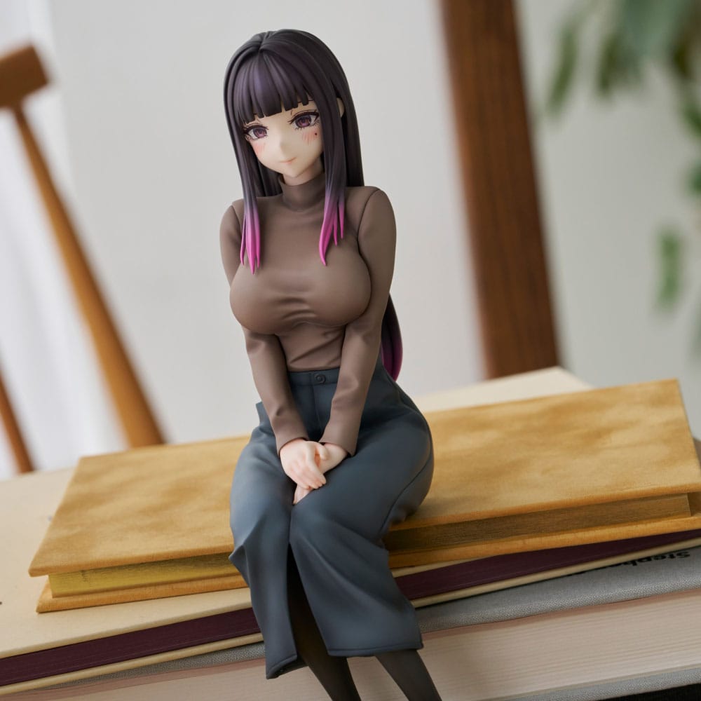 Original Character PVC Statue Reika-sensei of the Art Club Illustrated by Anteiru 22 cm Prizefiguren Yokina