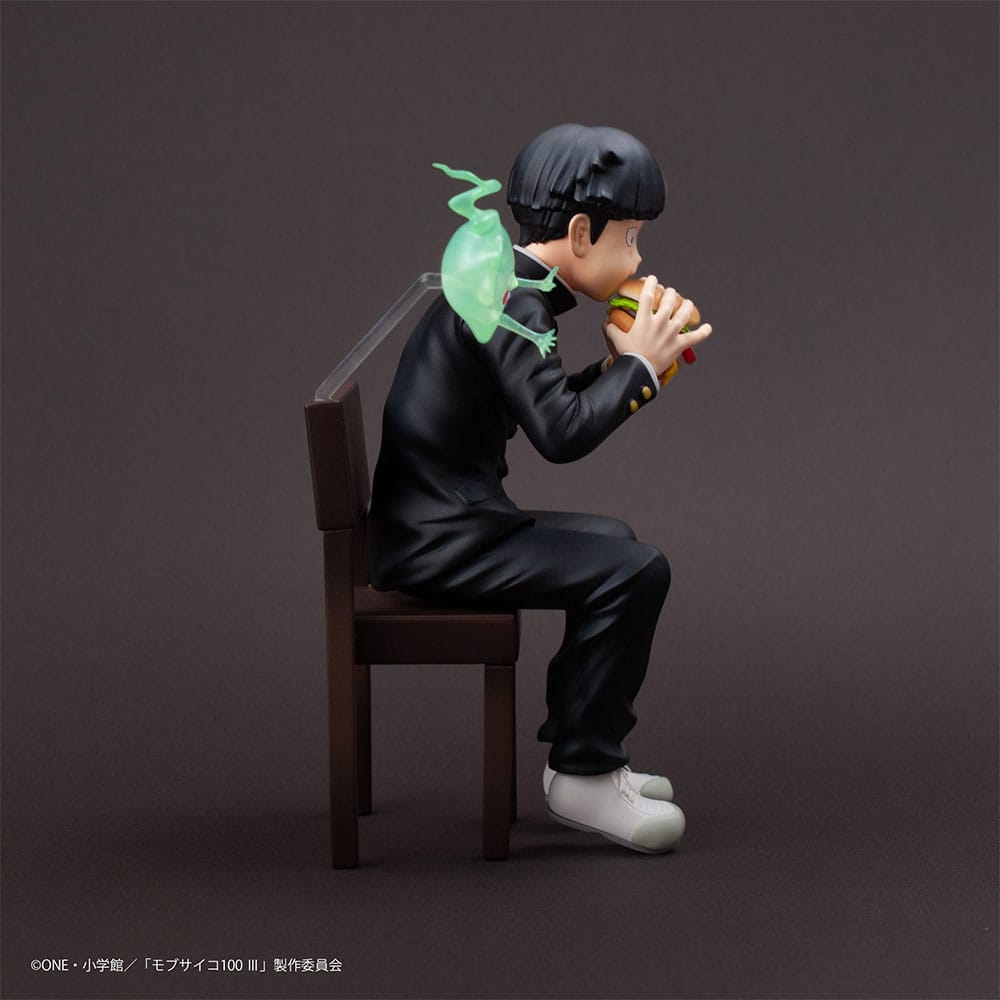 Mob Psycho 100 III x Bunbougu Cafe 2022 PVC Statue Shigeo Kageyama & Ekubo 13 cm Prizefiguren Yokina