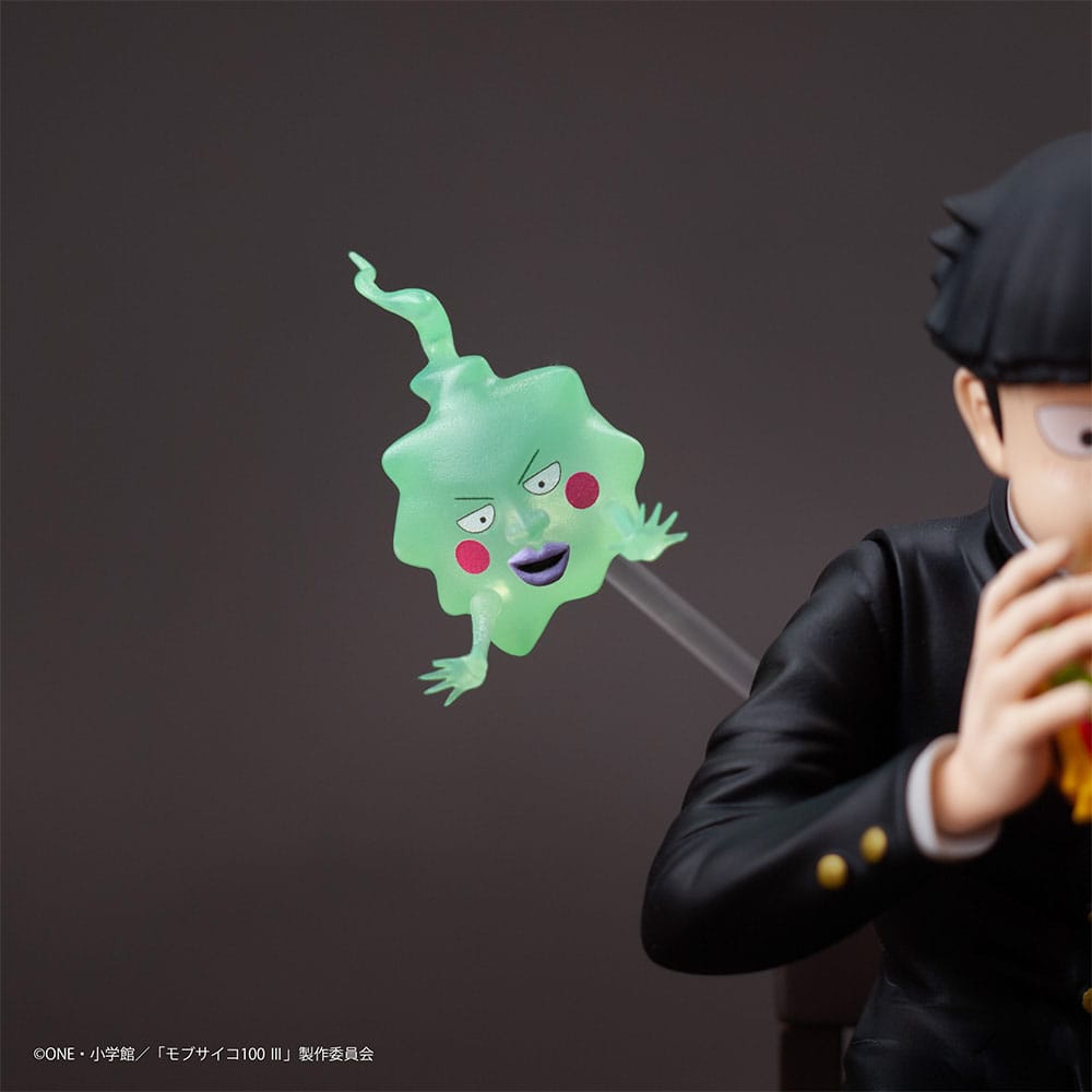 Mob Psycho 100 III x Bunbougu Cafe 2022 PVC Statue Shigeo Kageyama & Ekubo 13 cm Prizefiguren Yokina