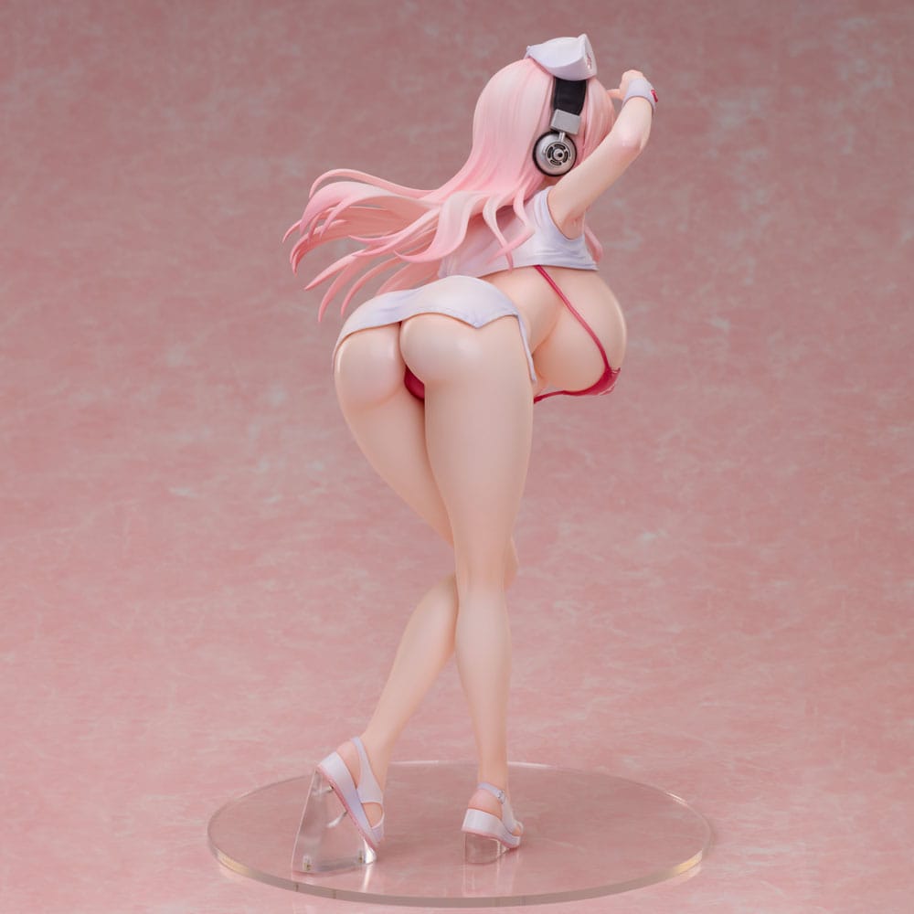 Super Sonico PVC Statue 1/6 Super Sonico Nurse Bikini Ver. 22 cm Scalefiguren Yokina