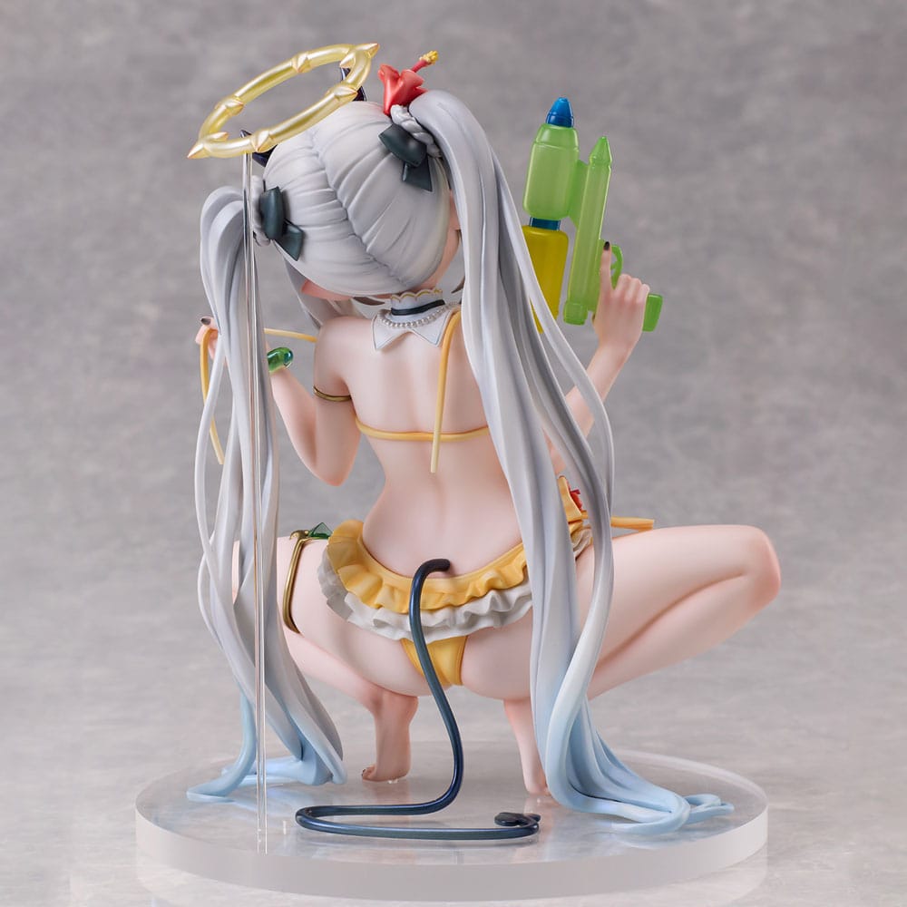 Original Character PVC Statue 1/6 Silver-Haired Girl Illustrated by Chihiro 18 cm Scalefiguren Yokina