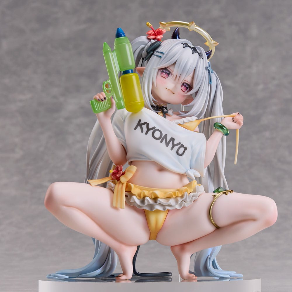 Original Character PVC Statue 1/6 Silver-Haired Girl Illustrated by Chihiro 18 cm Scalefiguren Yokina